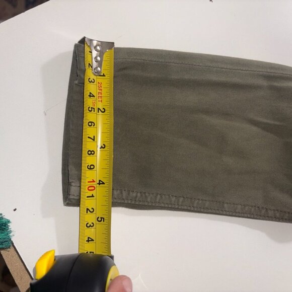 rag & bone Women's Army Green Jeans Leggings Skinny Olive Pants size 26 - Picture 13 of 13